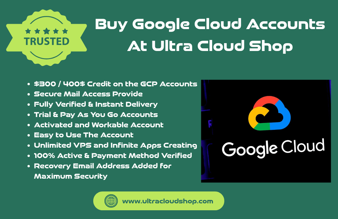 Google Cloud accounts for sale