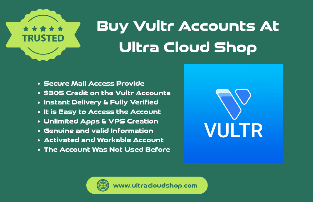Vultr accounts for sale