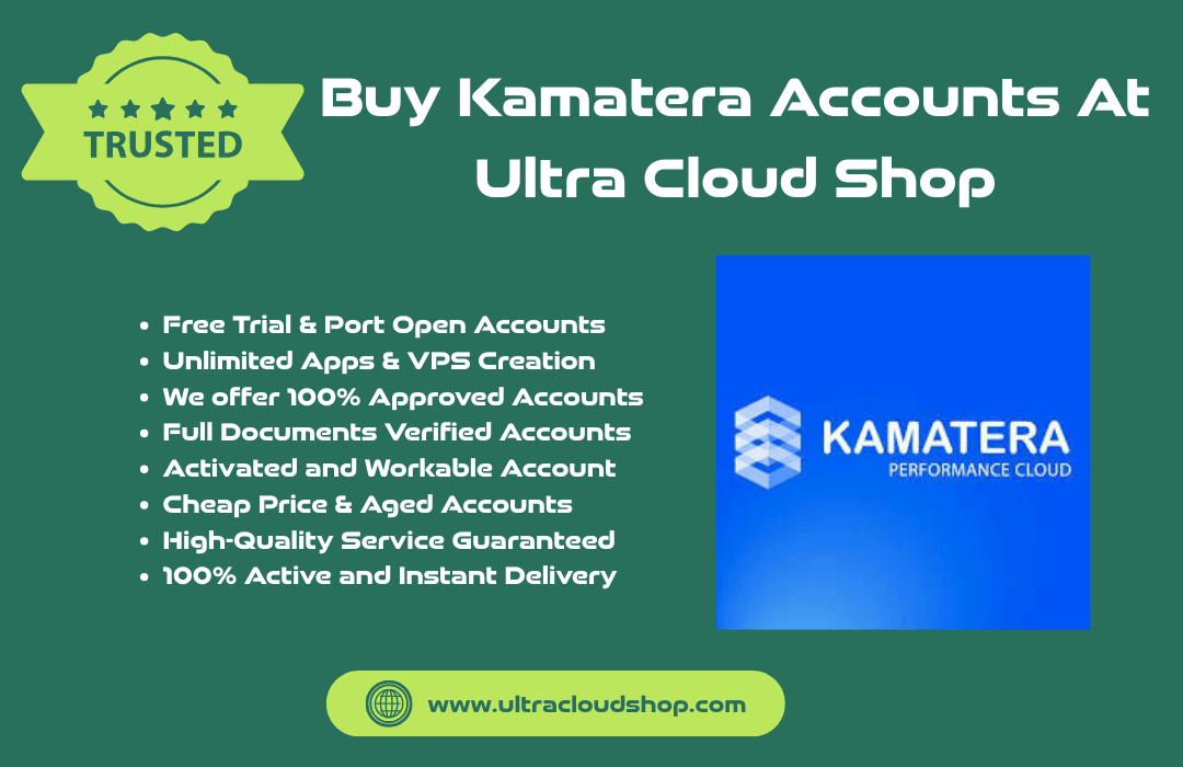 Kamatera accounts for sale