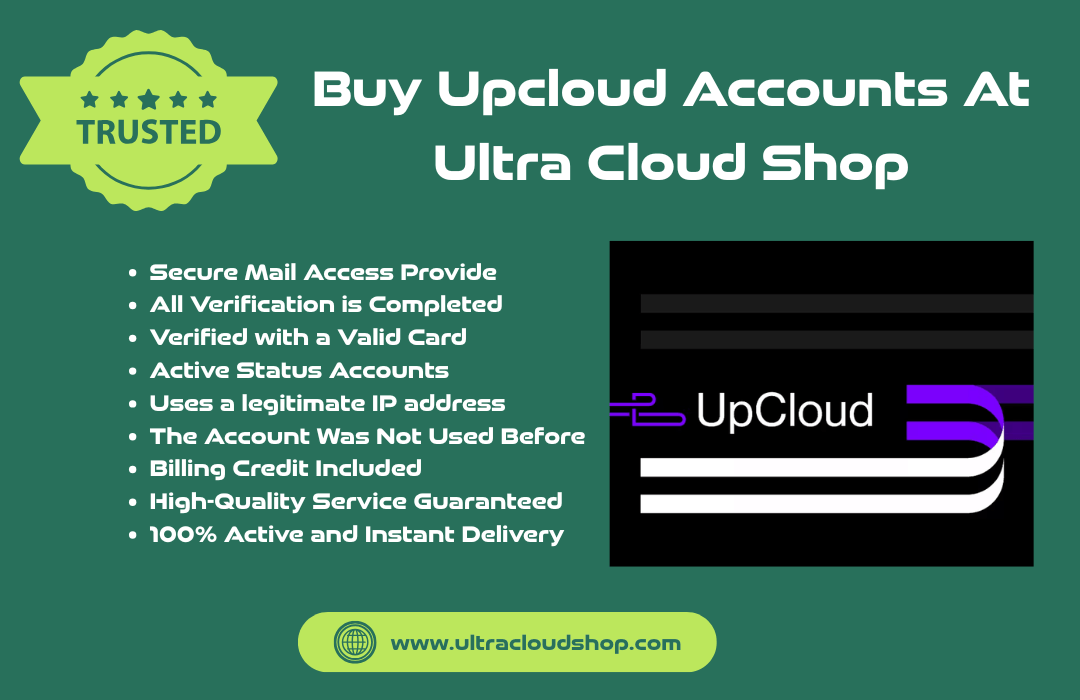 Upcloud accounts for sale